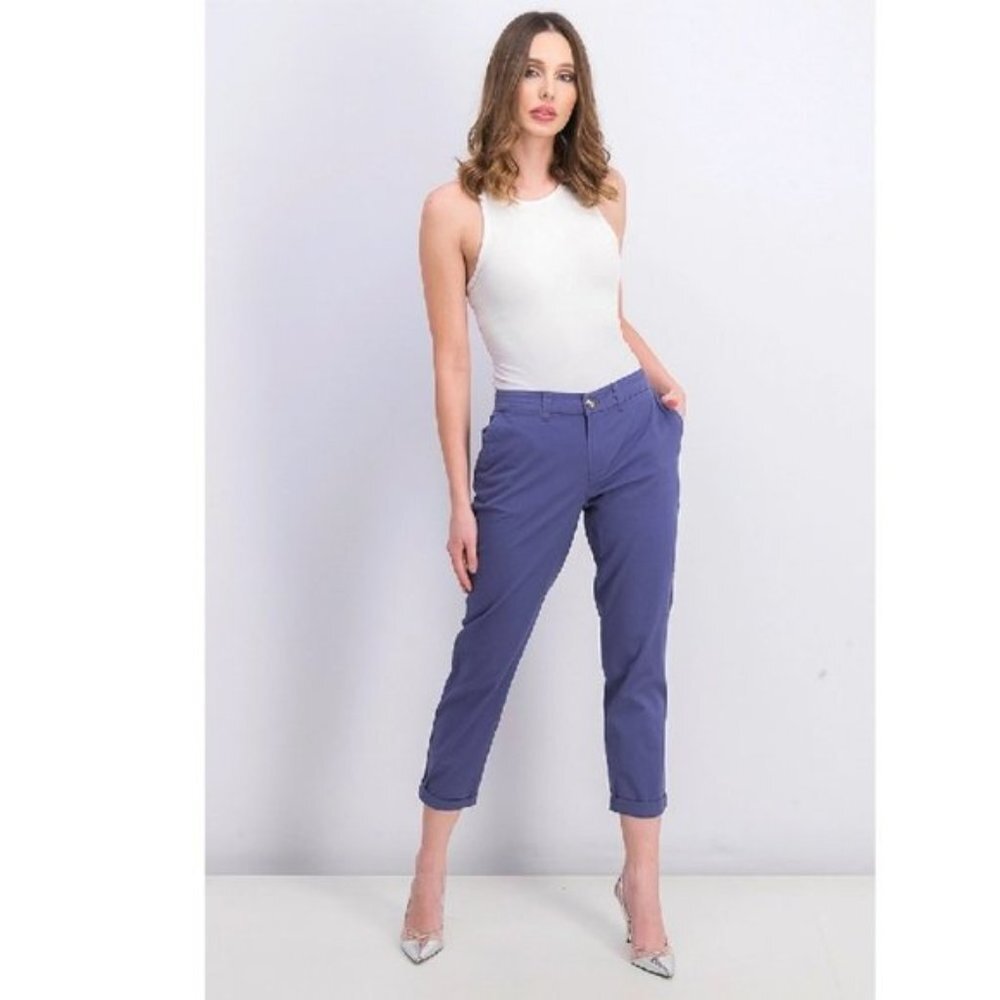Maison Jules Slim Ankle Pants
